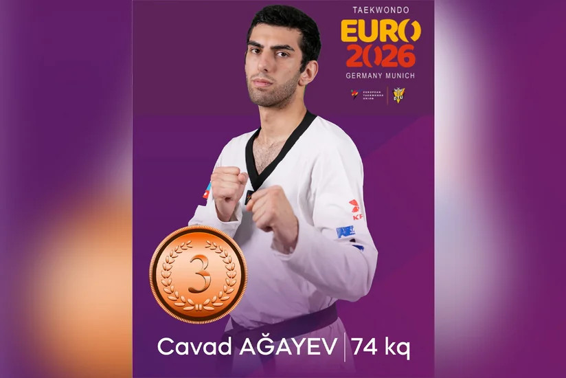 Cavad Ağayev Avropa çempionatında bürünc medal qazanıb