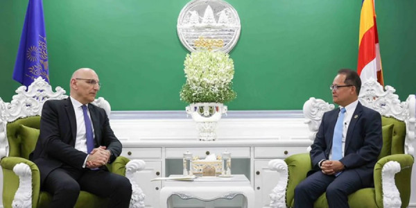 Elçin Əmirbəyov Kambocaya səfər edib, bir sıra görüşlər keçirib