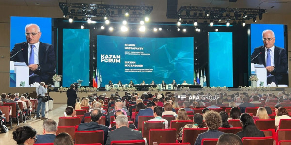 Azərbaycan XVII Kazan Beynəlxalq İqtisadiyyat Forumunda təmsil olunub