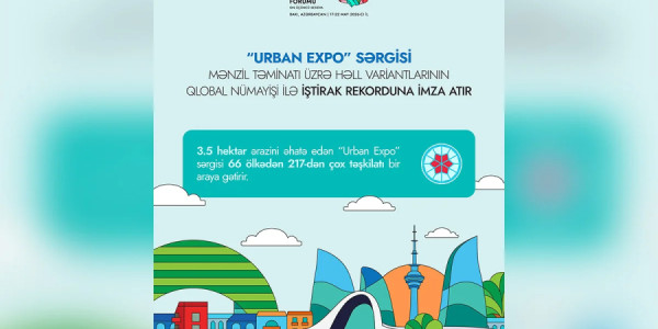 WUF13 "Urban Expo" sərgisi iştirak rekorduna imza atır