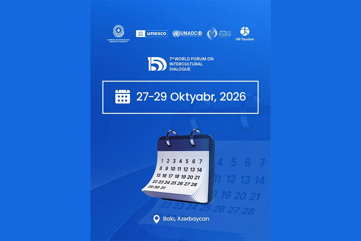 Bakıda VII Ümumdünya Mədəniyyətlərarası Dialoq Forumu keçiriləcək