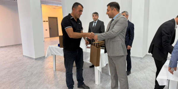 Şükürbəyli kəndində daha 18 ailəyə evlərinin açarları təqdim olunub