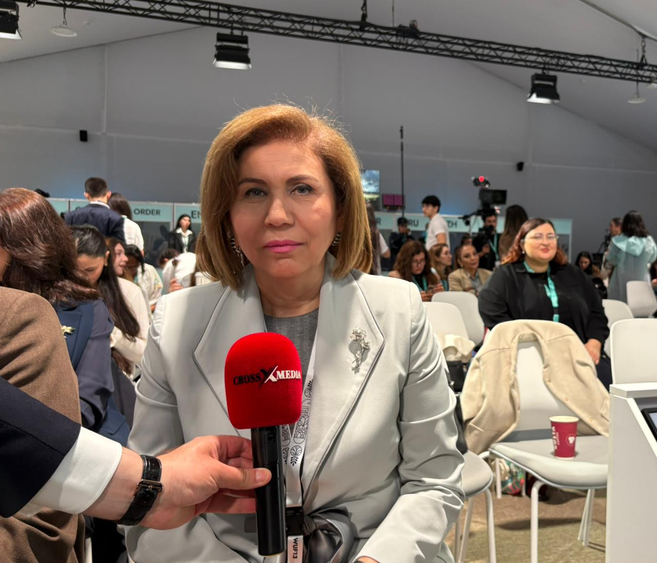 Bahar Muradova: WUF13 həm Azərbaycan, həm də beynəlxalq ictimaiyyət üçün faydalıdır