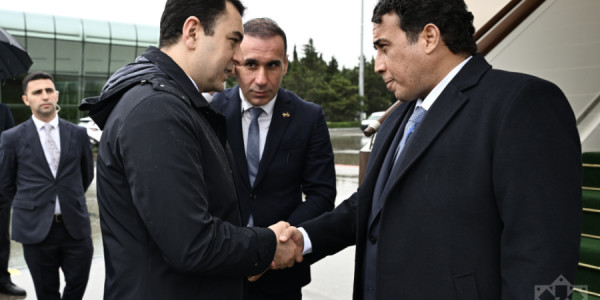Liviyanın Prezident Şurasının Sədri Azərbaycana səfərə gəlib