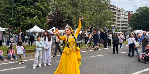 Brüsseldə “Tervuren” festivalında Azərbaycan stendi qurulub