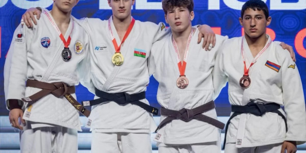 Azərbaycanın yeniyetmə cüdoçuları Rusiyada keçirilmiş turnirdə iki medal əldə ediblər