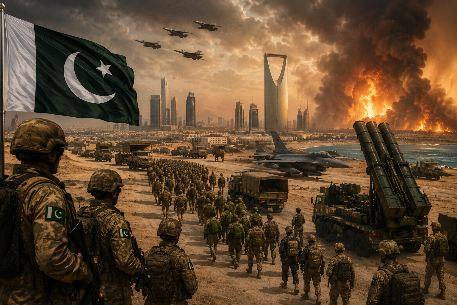 Körfəz alovlanır: Pakistan Səudiyyəyə gizli ordu yerləşdirib