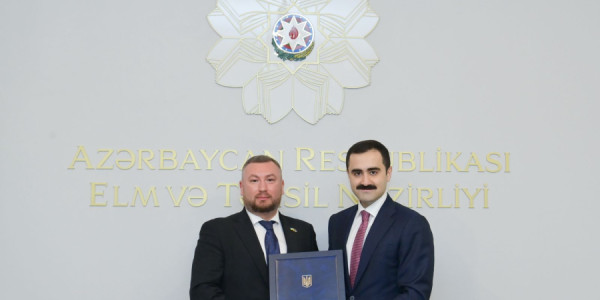 Kiyev Milli İnşaat və Memarlıq Universitetinin rektoru Elm və Təhsil Nazirliyində olub