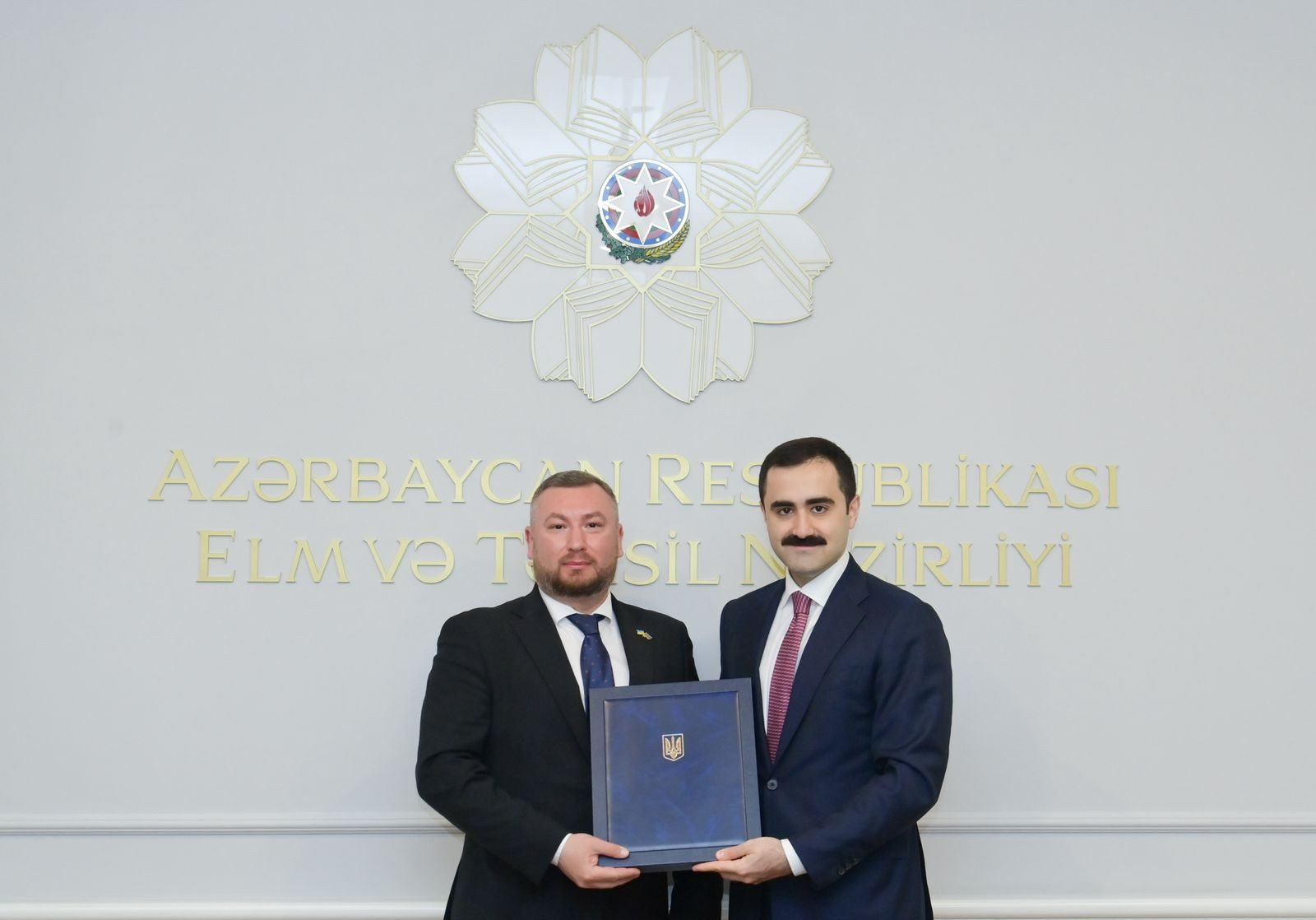 Kiyev Milli İnşaat və Memarlıq Universitetinin rektoru Elm və Təhsil Nazirliyində olub