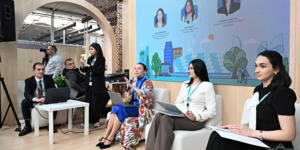 ASAN könüllüləri WUF13-də panel görüş keçiriblər