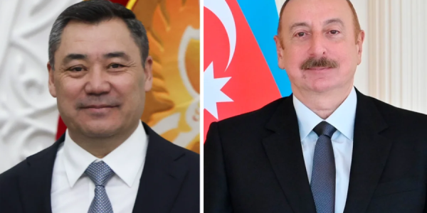 Sadır Japarov İlham Əliyevi təbrik edib