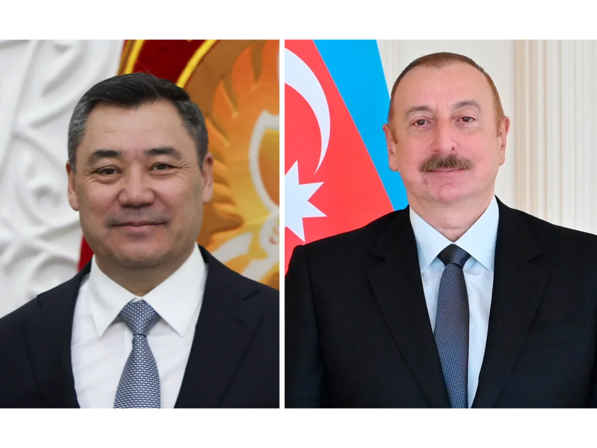 Sadır Japarov İlham Əliyevi təbrik edib