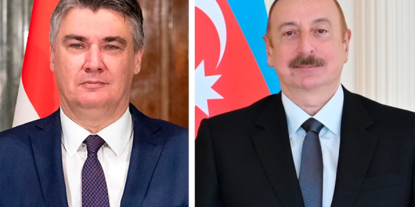 Xorvatiya Prezidenti İlham Əliyevi təbrik edib