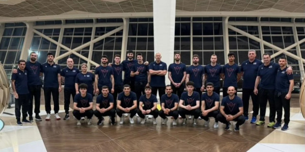 Azərbaycanın voleybol millisi Avropa Liqasına hazırlıq üçün Belarusa yollanıb