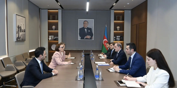 Ceyhun Bayramov UNCTAD-ın Baş katibi ilə görüşüb