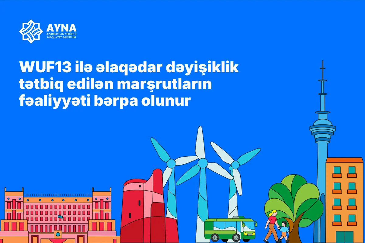 Paytaxtda müvəqqəti dayandırılan marşrutlar yenidən işləyəcək