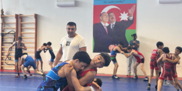 Media nümayəndələri Şamaxıda güləş zalı ilə tanış olublar