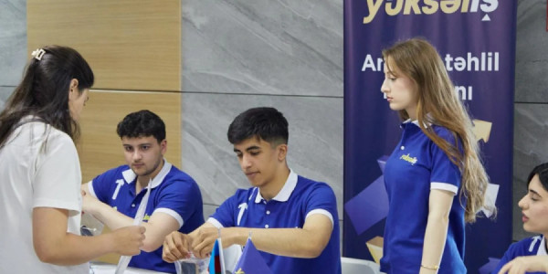 VI "Yüksəliş" müsabiqəsinin Analitik təhlil imtahanı başlayıb