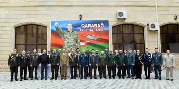 Hərbi attaşelər Dövlət Sərhəd Xidmətində olublar
