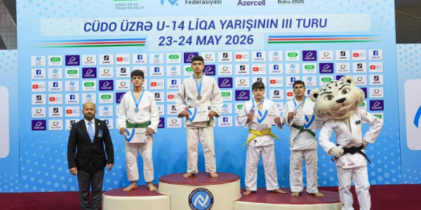 Bakıda cüdo üzrə U-14 yeniyetmələr arasında Liqa yarışı başa çatıb