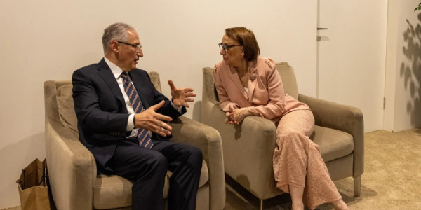 Muxtar Babayev BMT Baş katibi vəzifəsinə namizədlə görüşüb