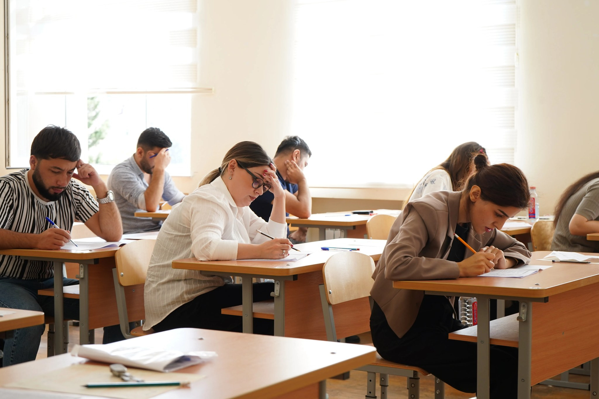 Blok imtahanları tamamlandı –