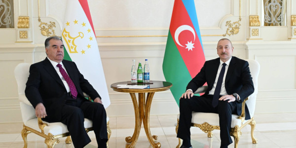 Tacikistan Prezidenti: Konstruktiv əməkdaşlığımızı bundan sonra da gücləndirəcəyik