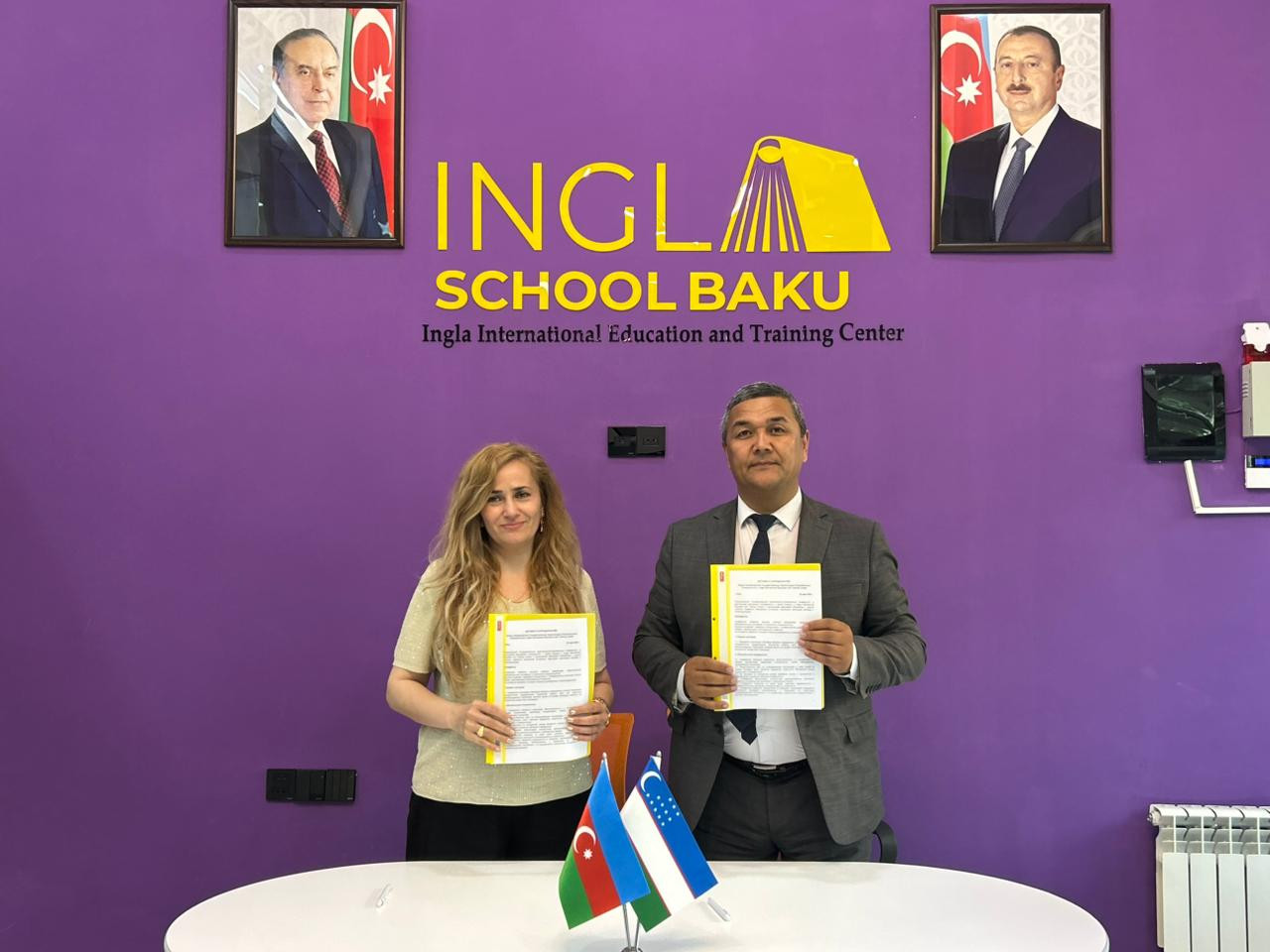 "Ingla İnternational" ETC  Özbəkistan universitetləri ilə  müqavilə imzalayıb
