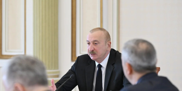 İlham Əliyev: Bu gün ölkə üzrə qazlaşmanın səviyyəsi 96 %-dir