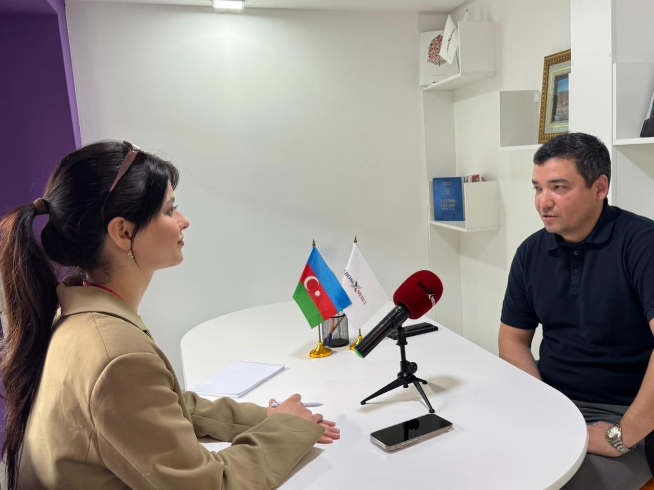 Daşkənd Tibb Universitetinin nümayəndəsi   "İngla İnternational ETC" -nin uğurlarından danışıb