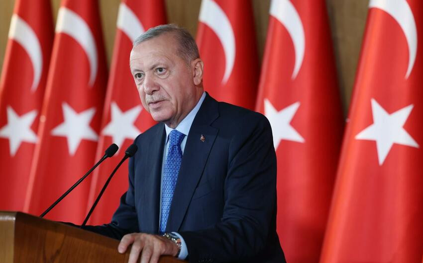Ərdoğan: Azərbaycanla qardaşlıq ruhumuzun TDT-də həmrəyliyimizin inkişafına töhfəsini görmək xoşdur