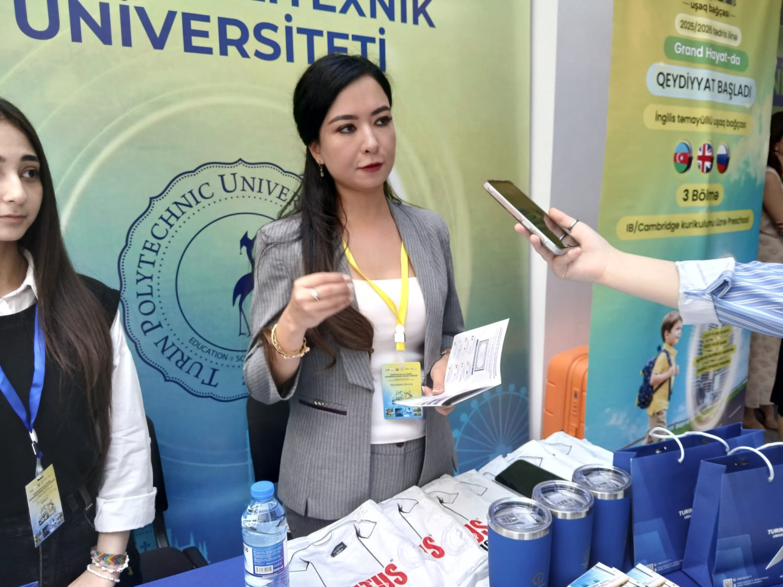Turin Politexnik Universitetinin nümayəndəsi:  Daha çox azərbaycanlı tələbəni universitetimizdə görməkdən məmnun olarıq