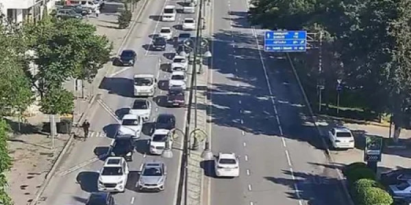 Bu yollarda tıxac var-