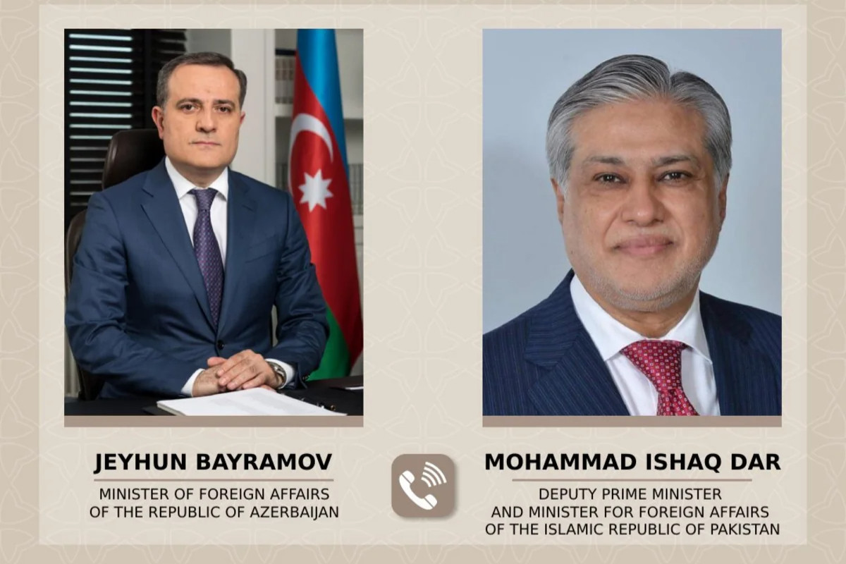 Ceyhun Bayramov pakistanlı həmkarı ilə enerji əməkdaşlığının genişləndirilməsini müzakirə edib