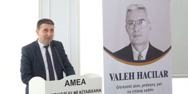 Professor Valeh Hacıların 75 illik yubileyi qeyd olundu