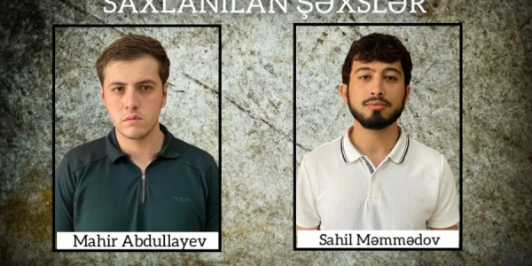 Hacıqabulda oğurluq edən iki nəfər həbs edilib