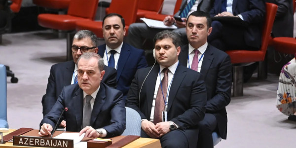 Ceyhun Bayramov TŞ-nin açıq müzakirəsində effektiv BMT sisteminin yaradılmasının zəruriliyini qeyd edib