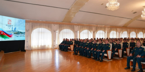 Dövlət Sərhəd Xidmətində Müstəqillik Gününə həsr olunmuş tədbirlər təşkil edilib