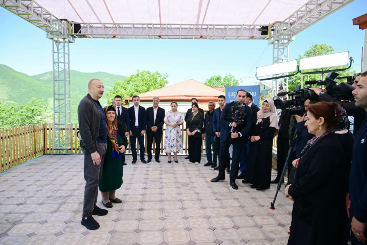 İlham Əliyev: Əzab-əziyyətə baxmayaraq Azərbaycan xalqı əyilmədi