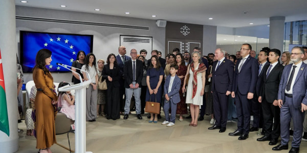 Brüsseldə Azərbaycanın Müstəqillik Günü münasibətilə tədbir keçirilib