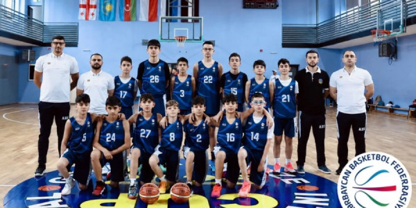 Azərbaycanın 12 yaşadək basketbol millisi turnirə qələbələrlə başlayıb