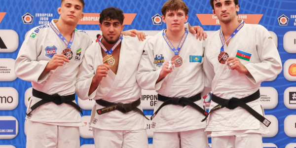 Azərbaycan cüdoçuları Avropa Kubokunun son günündə dörd medal qazanıblar