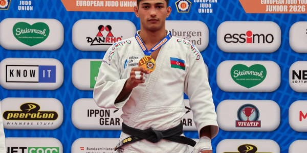 Azərbaycanın cüdo millisi Avropa Kubokunun ilk günündə qızıl medal qazanıb