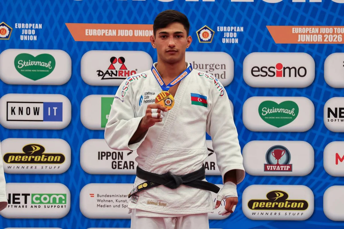 Azərbaycanın cüdo millisi Avropa Kubokunun ilk günündə qızıl medal qazanıb