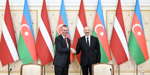 Edqars Rinkeviçs: Latviya-Azərbaycan dostluq münasibətlərini yüksək qiymətləndirirəm