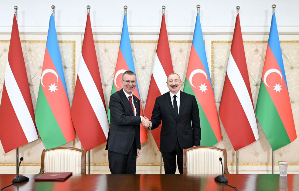 Edqars Rinkeviçs: Latviya-Azərbaycan dostluq münasibətlərini yüksək qiymətləndirirəm