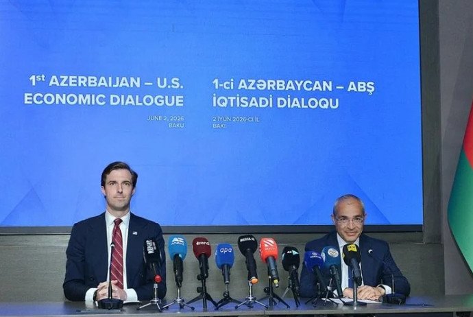 Bakıda birinci Azərbaycan-ABŞ İqtisadi Dialoqu keçirilib, protokol imzalanıb