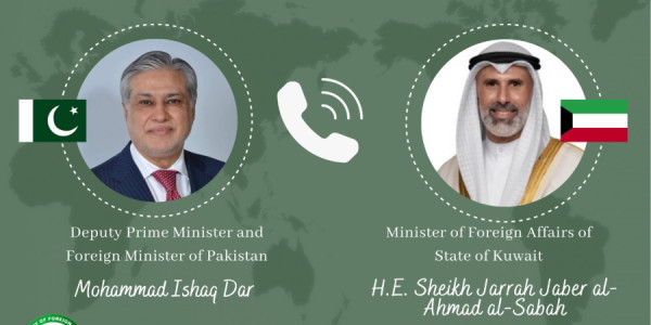 Pakistan və Küveyt nazirləri regional prosesləri müzakirə ediblər