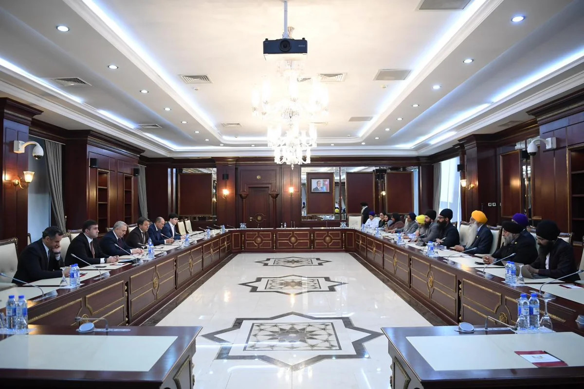 Milli Məclisdə Beynəlxalq Zikh Federasiyasının nümayəndələri ilə görüş olub