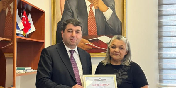YAP Yasamal rayon təşkilatı Rahilə Ramazanovanı təbrik edib